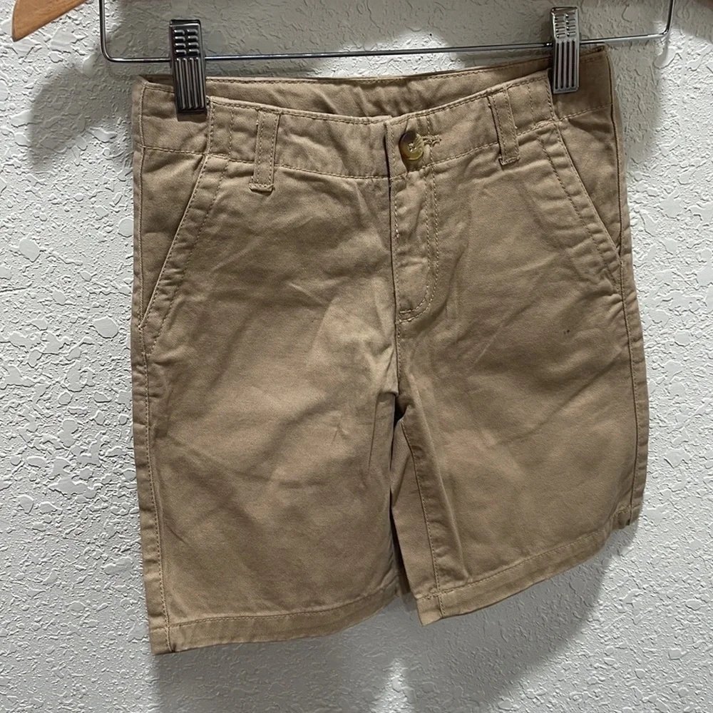 Baby Gap & Crazy 8 cream&tan boys set size 5 GUC..